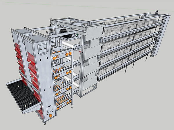CAD layout drawing